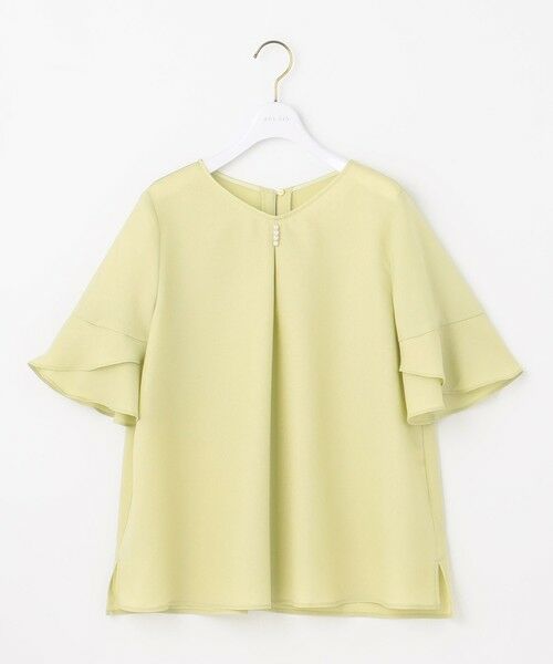 S size ONWARD(小さいサイズ) / エスサイズオンワード シャツ・ブラウス | 【接触冷感・UVカット・速乾】スムージーポリエステル フレアスリーブ ブラウス | 詳細24