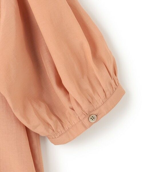 S size ONWARD(小さいサイズ) / エスサイズオンワード シャツ・ブラウス | 【接触冷感/速乾性/洗える】エアリーブライトローン タック ブラウス | 詳細8