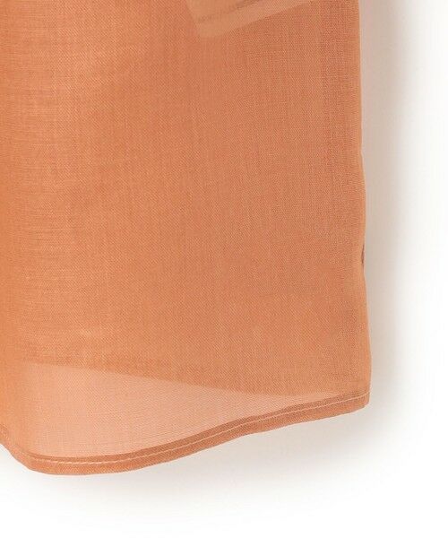 S size ONWARD(小さいサイズ) / エスサイズオンワード シャツ・ブラウス | 【洗える】ソフトシアーフィルム ギャザー ブラウス | 詳細7