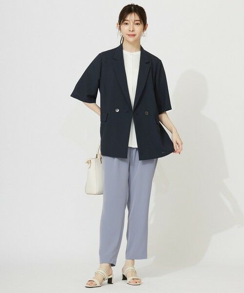 S size ONWARD(小さいサイズ) / エスサイズオンワード テーラードジャケット | 【接触冷感・速乾・UVカット・洗える】スイートクール ジャケット | 詳細22