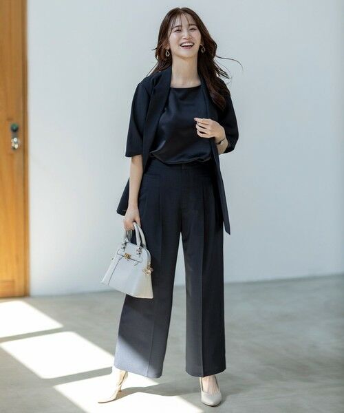 S size ONWARD(小さいサイズ) / エスサイズオンワード テーラードジャケット | 【接触冷感・速乾・UVカット・洗える】スイートクール ジャケット | 詳細19