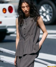 S size ONWARD(小さいサイズ) / エスサイズオンワード ベスト | 【WEB・一部店舗限定】スイートクール ジレブラウス