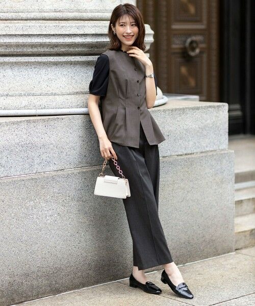 S size ONWARD(小さいサイズ) / エスサイズオンワード ベスト | 【WEB・一部店舗限定】スイートクール ジレブラウス | 詳細7