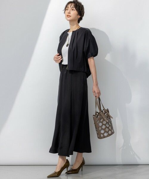 S size ONWARD(小さいサイズ) / エスサイズオンワード ブルゾン | 【撥水性/接触冷感】ストレッチライトタイプライター コンパクトブルゾン | 詳細2