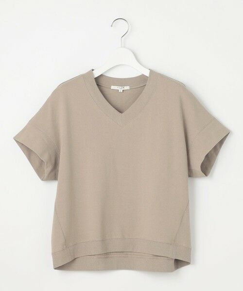 S size ONWARD(小さいサイズ) / エスサイズオンワード カットソー | 【SLOW/WEB限定】ラスティックテリー Vネック カットソー | 詳細6