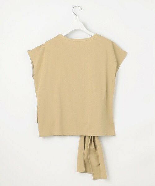 S size ONWARD(小さいサイズ) / エスサイズオンワード カットソー | 【SLOW/一部店舗限定】ライトツイストコットン サッシュデザイン Tシャツ | 詳細8