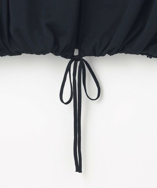 S size ONWARD(小さいサイズ) / エスサイズオンワード カットソー | 【SLOW/一部店舗限定】ファインゲージ ギャザー Tシャツ | 詳細11