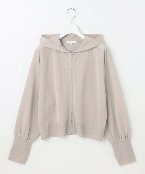 S size ONWARD(小さいサイズ) / エスサイズオンワード パーカー | 【接触冷感・UVケア・洗える】ファンクショナルジップアップ パーカー | 詳細7