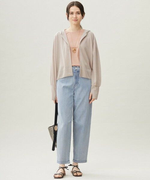 S size ONWARD(小さいサイズ) / エスサイズオンワード パーカー | 【接触冷感・UVケア・洗える】ファンクショナルジップアップ パーカー | 詳細5