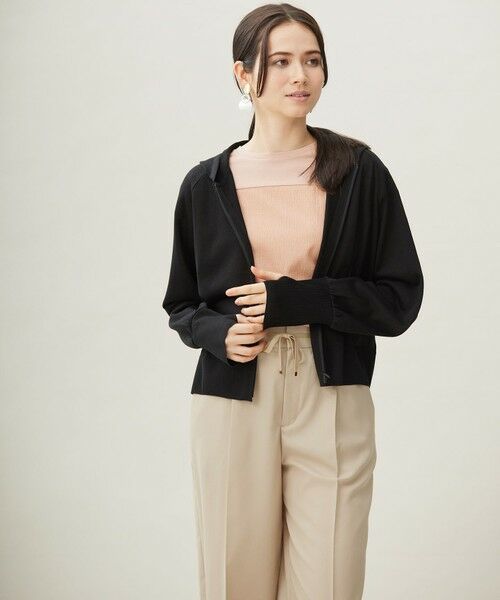 S size ONWARD(小さいサイズ) / エスサイズオンワード パーカー | 【接触冷感・UVケア・洗える】ファンクショナルジップアップ パーカー | 詳細17