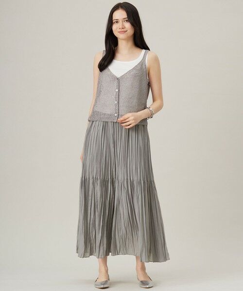 S size ONWARD(小さいサイズ) / エスサイズオンワード タンクトップ | 【ワコールコラボ】【洗える】カップイン タンクトップ | 詳細4