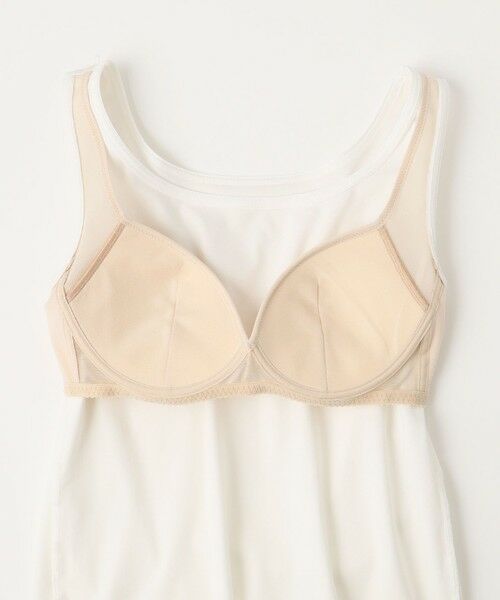 S size ONWARD(小さいサイズ) / エスサイズオンワード タンクトップ | 【ワコールコラボ】【洗える】カップイン タンクトップ | 詳細10