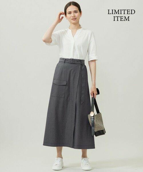 S size ONWARD(小さいサイズ) / エスサイズオンワード カットソー | 【WEB限定・洗える】サッカージャージー カットソー | 詳細1