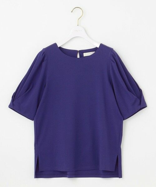 S size ONWARD(小さいサイズ) / エスサイズオンワード カットソー | 【撥水・汗ジミ防止・UVケア・洗える】スーピマスムース 袖タック Tシャツ | 詳細29