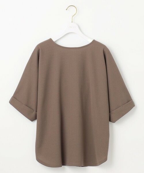 S size ONWARD(小さいサイズ) / エスサイズオンワード カットソー | 【前後着用・UVケア・洗える】2WAYジョーゼットジャージードルマン カットソー | 詳細6