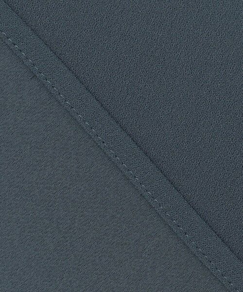 S size ONWARD(小さいサイズ) / エスサイズオンワード カットソー | 【吸水速乾/UVカット/接触冷感】ストレッチジョーゼット バンドカラー カットソー | 詳細17