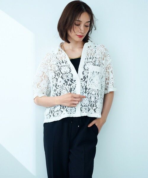 S size ONWARD(小さいサイズ) / エスサイズオンワード カットソー | 【吸水速乾/UVカット/接触冷感】ストレッチジョーゼット キャミソール | 詳細2