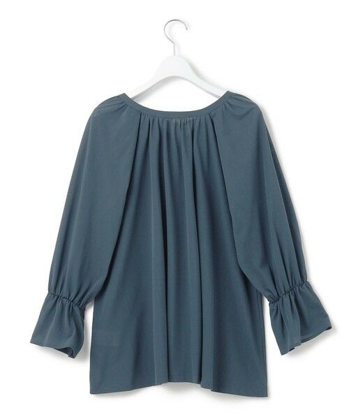 S size ONWARD(小さいサイズ) / エスサイズオンワード カットソー | 【洗える】クリアトリコットジャージー ギャザーデザイン カットソー | 詳細8