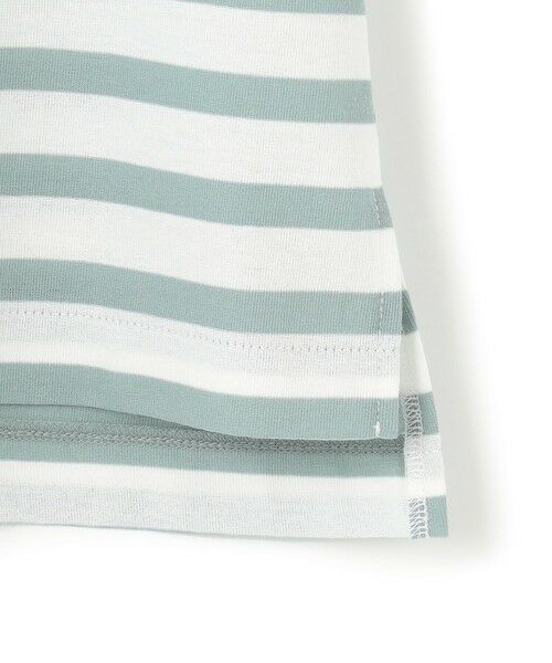 S size ONWARD(小さいサイズ) / エスサイズオンワード カットソー | 【洗える】シアーフライスボーダー Tシャツ | 詳細16