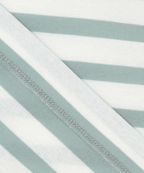 S size ONWARD(小さいサイズ) / エスサイズオンワード カットソー | 【洗える】シアーフライスボーダー Tシャツ | 詳細17