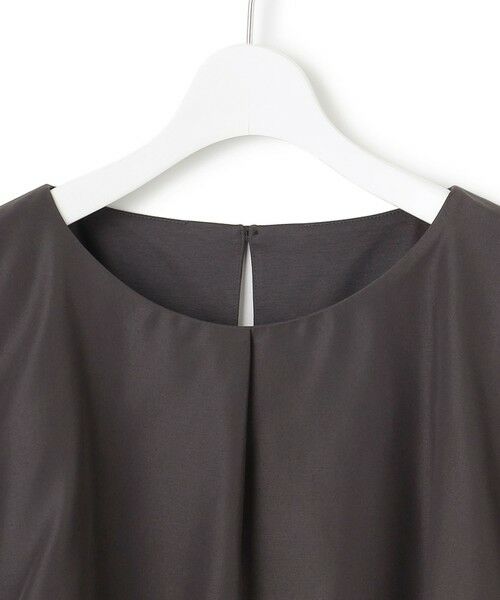 S size ONWARD(小さいサイズ) / エスサイズオンワード カットソー | 【汗じみ防止/洗える】スムースデザイン ラッフルカラー カットソー | 詳細8