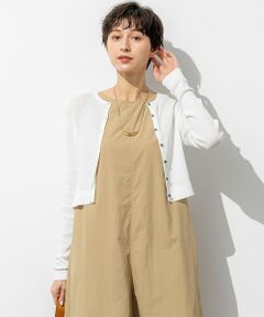 S size ONWARD(小さいサイズ) / エスサイズオンワード カーディガン・ボレロ | 【SLOW/一部店舗限定】シアーサマー リブ カーディガン