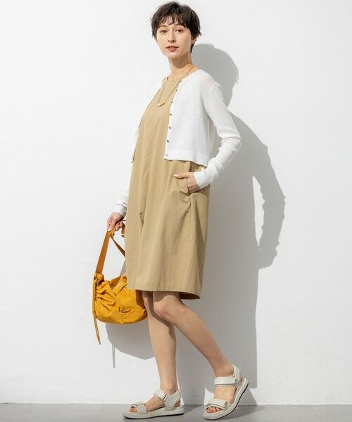 S size ONWARD(小さいサイズ) / エスサイズオンワード カーディガン・ボレロ | 【SLOW/一部店舗限定】シアーサマー リブ カーディガン | 詳細1