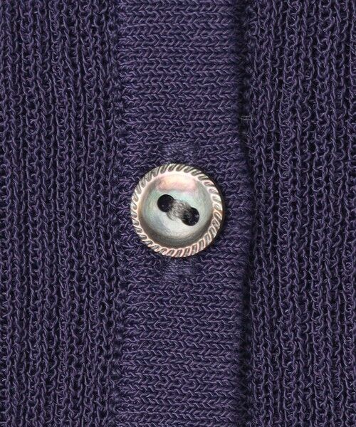 S size ONWARD(小さいサイズ) / エスサイズオンワード カーディガン・ボレロ | 【SLOW/一部店舗限定】シアーサマー リブ カーディガン | 詳細12