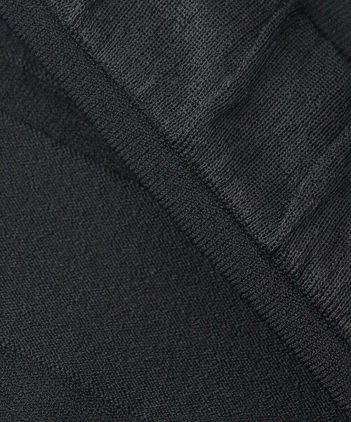 S size ONWARD(小さいサイズ) / エスサイズオンワード ニット・セーター | 【接触冷感・UVカット・洗える】クレープストレッチボーダー ニット | 詳細18