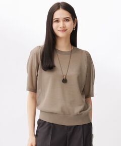 S size ONWARD(小さいサイズ) / エスサイズオンワード ニット・セーター | 【カタログ掲載・洗える】ブライトシアープルオーバー ニット