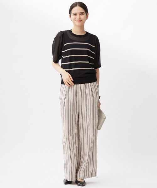 S size ONWARD(小さいサイズ) / エスサイズオンワード ニット・セーター | 【カタログ掲載・洗える】ブライトシアープルオーバー ニット | 詳細9