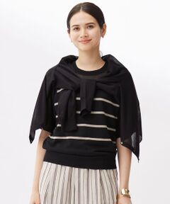 S size ONWARD(小さいサイズ) / エスサイズオンワード カーディガン・ボレロ | 【洗える】ブライトシアー カーディガン