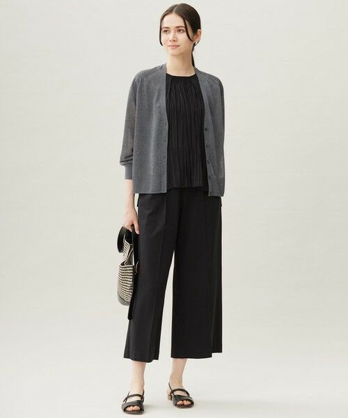 S size ONWARD(小さいサイズ) / エスサイズオンワード カーディガン・ボレロ | 【洗える】ブライトシアー カーディガン | 詳細9