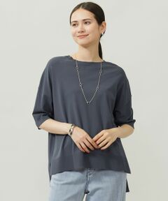 S size ONWARD(小さいサイズ) / エスサイズオンワード ニット・セーター | 【接触冷感・UVカット】クレープストレッチプルオーバー ニット