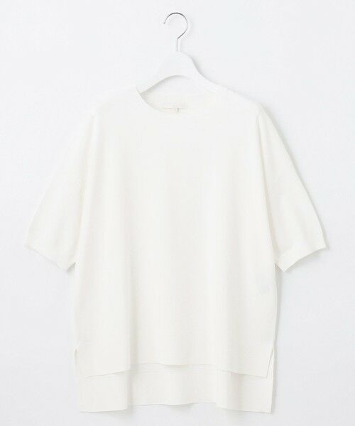 S size ONWARD(小さいサイズ) / エスサイズオンワード ニット・セーター | 【接触冷感・UVカット】クレープストレッチプルオーバー ニット | 詳細14