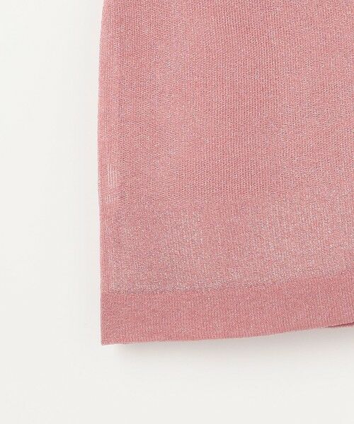 S size ONWARD(小さいサイズ) / エスサイズオンワード カーディガン・ボレロ | 【洗える】シアーランタンスリーブ カーディガン | 詳細16