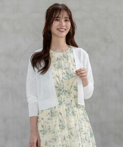 S size ONWARD(小さいサイズ) / エスサイズオンワード カーディガン・ボレロ | 【UVケア・洗える】ショートレングス カーディガン