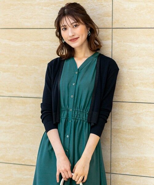 S size ONWARD(小さいサイズ) / エスサイズオンワード カーディガン・ボレロ | 【UVケア・洗える】ショートレングス カーディガン | 詳細13
