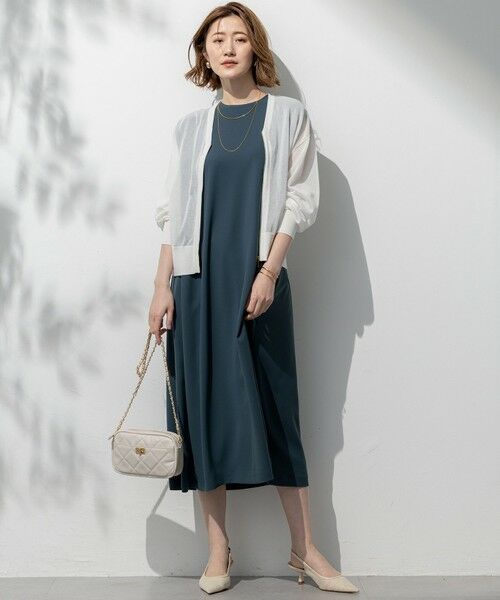 S size ONWARD(小さいサイズ) / エスサイズオンワード ブルゾン | 【洗える】ライトシアーニット ブルゾン | 詳細3