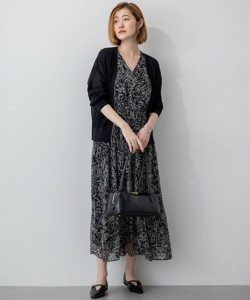 S size ONWARD(小さいサイズ) / エスサイズオンワード ブルゾン | 【洗える】ライトシアーニット ブルゾン | 詳細9