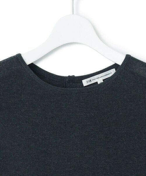 S size ONWARD(小さいサイズ) / エスサイズオンワード ニット・セーター | 【洗える】シャイニーシアー オーバーサイズ ニット | 詳細13