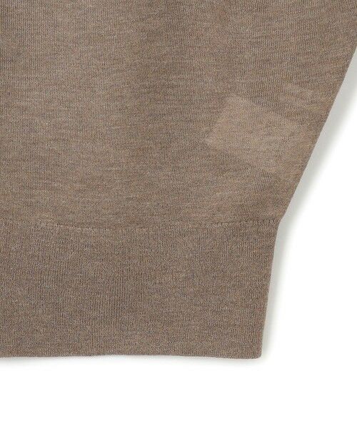 S size ONWARD(小さいサイズ) / エスサイズオンワード カーディガン・ボレロ | 【前後着用可能/洗える】シャイニーシアー 5分袖 カーディガン | 詳細15