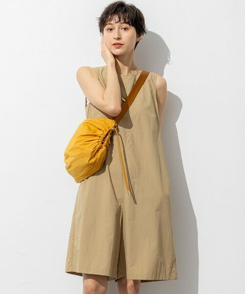 S size ONWARD(小さいサイズ)/エスサイズオンワード 【SLOW/一部店舗限定】UVカット/撥水/接触冷感 ナイロンタスランタフタ オールインワン ベージュ系 32 S size ONWARD(小さいサイズ)/エスサイズオンワード 【SLOW/一部店舗限定】UVカット/撥水/接触冷感 ナイロンタスランタフタ オールインワン ベージュ系 32