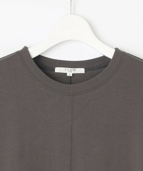 S size ONWARD(小さいサイズ) / エスサイズオンワード ロング・マキシ丈ワンピース | 【SLOW/一部店舗限定】MVSコットン T ワンピース | 詳細7