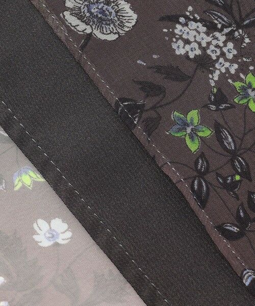 S size ONWARD(小さいサイズ) / エスサイズオンワード ロング・マキシ丈ワンピース | 【カタログ掲載・洗える】ボタニカルフラワープリント ワンピース | 詳細14