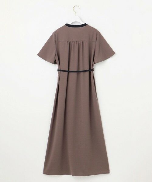 S size ONWARD(小さいサイズ) / エスサイズオンワード ロング・マキシ丈ワンピース | 【UVケア・ストレッチ・洗える】2WAYジョーゼットジャージー ワンピース | 詳細4