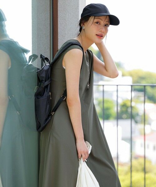 S size ONWARD(小さいサイズ) / エスサイズオンワード ロング・マキシ丈ワンピース | 【撥水・UVカット・洗える】ラッシュガードシリーズ ワンピース | 詳細10