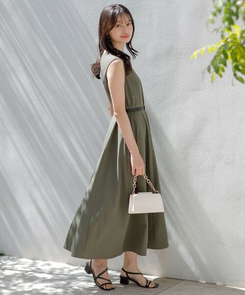 S size ONWARD(小さいサイズ) / エスサイズオンワード ロング・マキシ丈ワンピース | 【撥水・UVカット・洗える】ラッシュガードシリーズ ワンピース | 詳細13