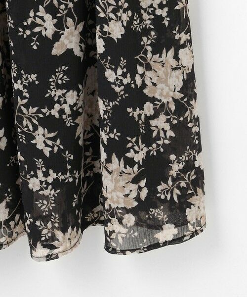 S size ONWARD(小さいサイズ) / エスサイズオンワード ロング・マキシ丈ワンピース | 【洗える】シアーパターン ワンピース | 詳細18