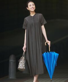 S size ONWARD(小さいサイズ) / エスサイズオンワード ロング・マキシ丈ワンピース | 【接触冷感/速乾性/洗える】エアリーブライトローン ワンピース